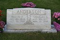 Charles C & Hidvie C. ANDERSON Headstone