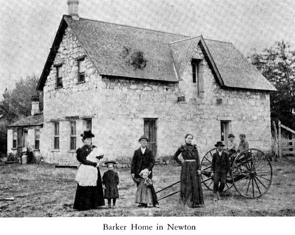John H. H. BARKER Home, Newton, UT